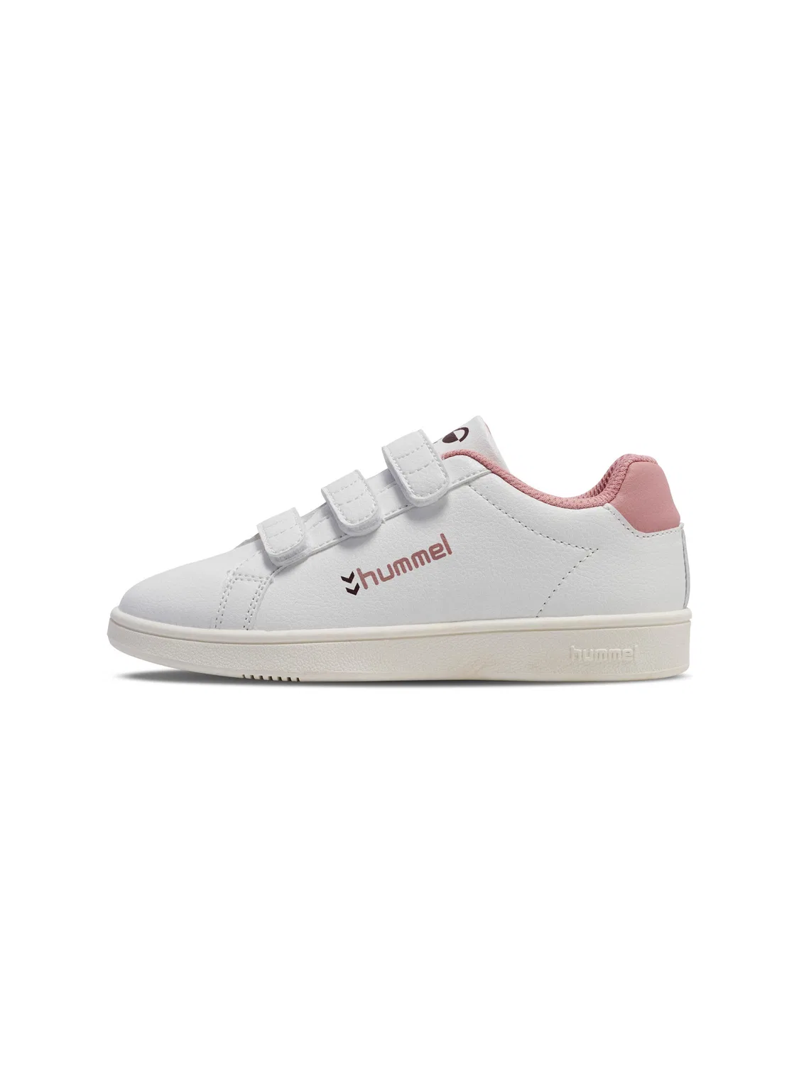 Детские кроссовки на липучке Match Point Hummel, Traubenlila Bonbonrosa Hellrosa