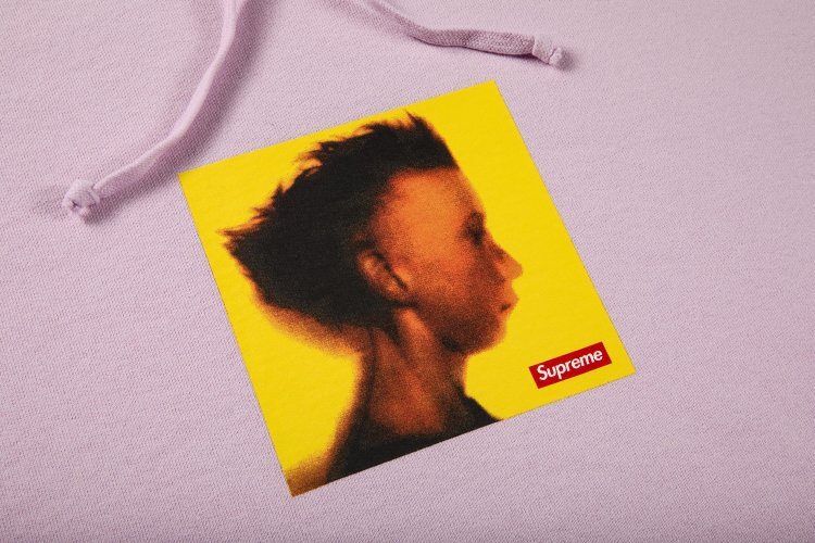 Толстовка Supreme Gummo Hooded Sweatshirt 'Pale Pink', розовый — фото 4
