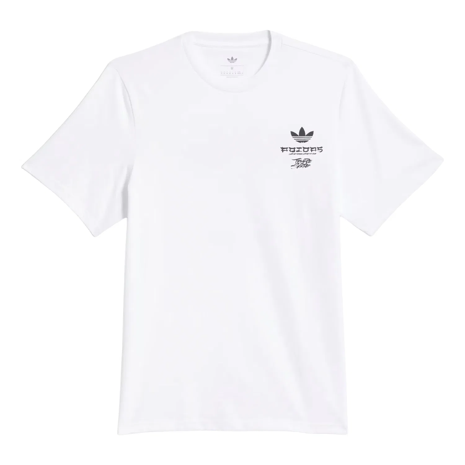 Мужская футболка для скейтбординга Skateboarding x Temple of Skate Crane T-Shirt Asia Sizing 'White' adidas, белый