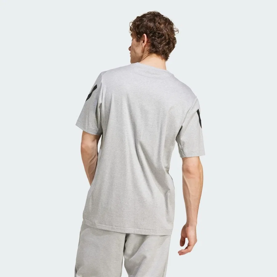 Футболка с длинным рукавом Z.n.e. Tee adidas, Серый — фото 2