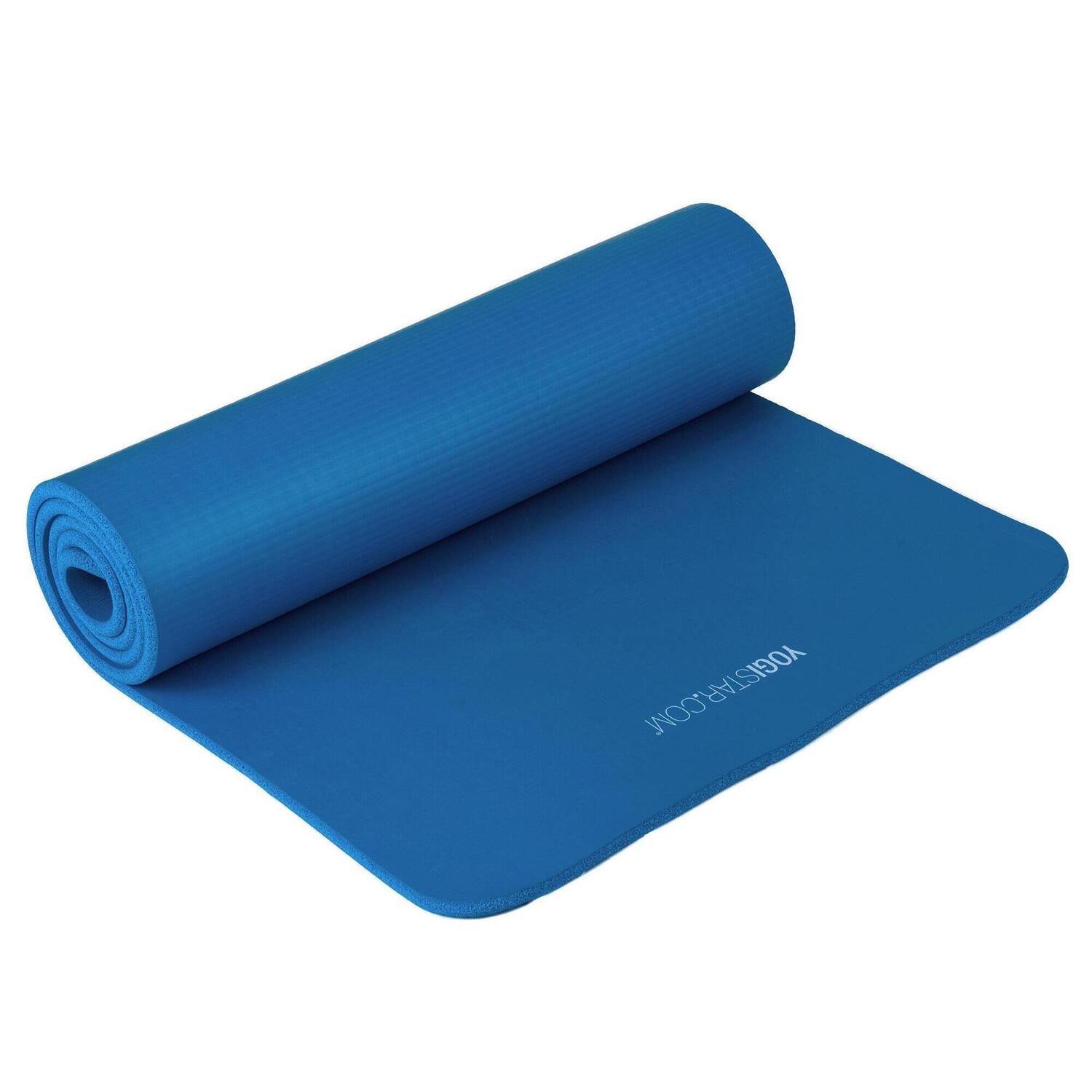 

Коврик для пилатеса YOGISTAR Basic, синий