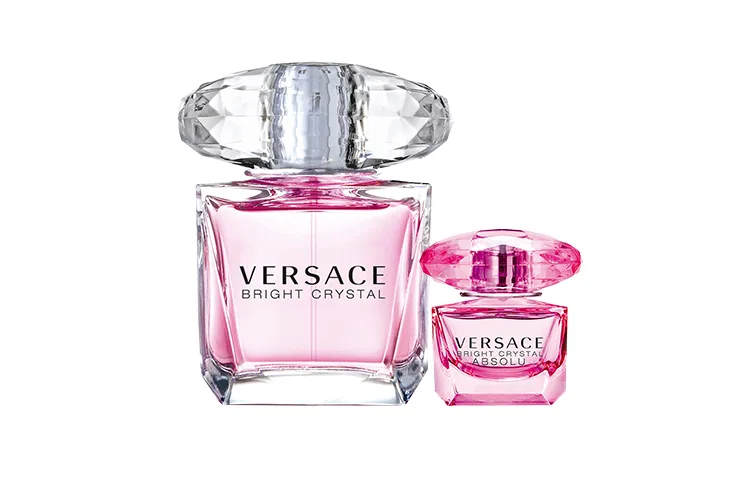 Женский набор парфюмерной воды VERSACE Crystal Diamond+Inas, 30мл+5мл, Pink Brilliance — фото 3