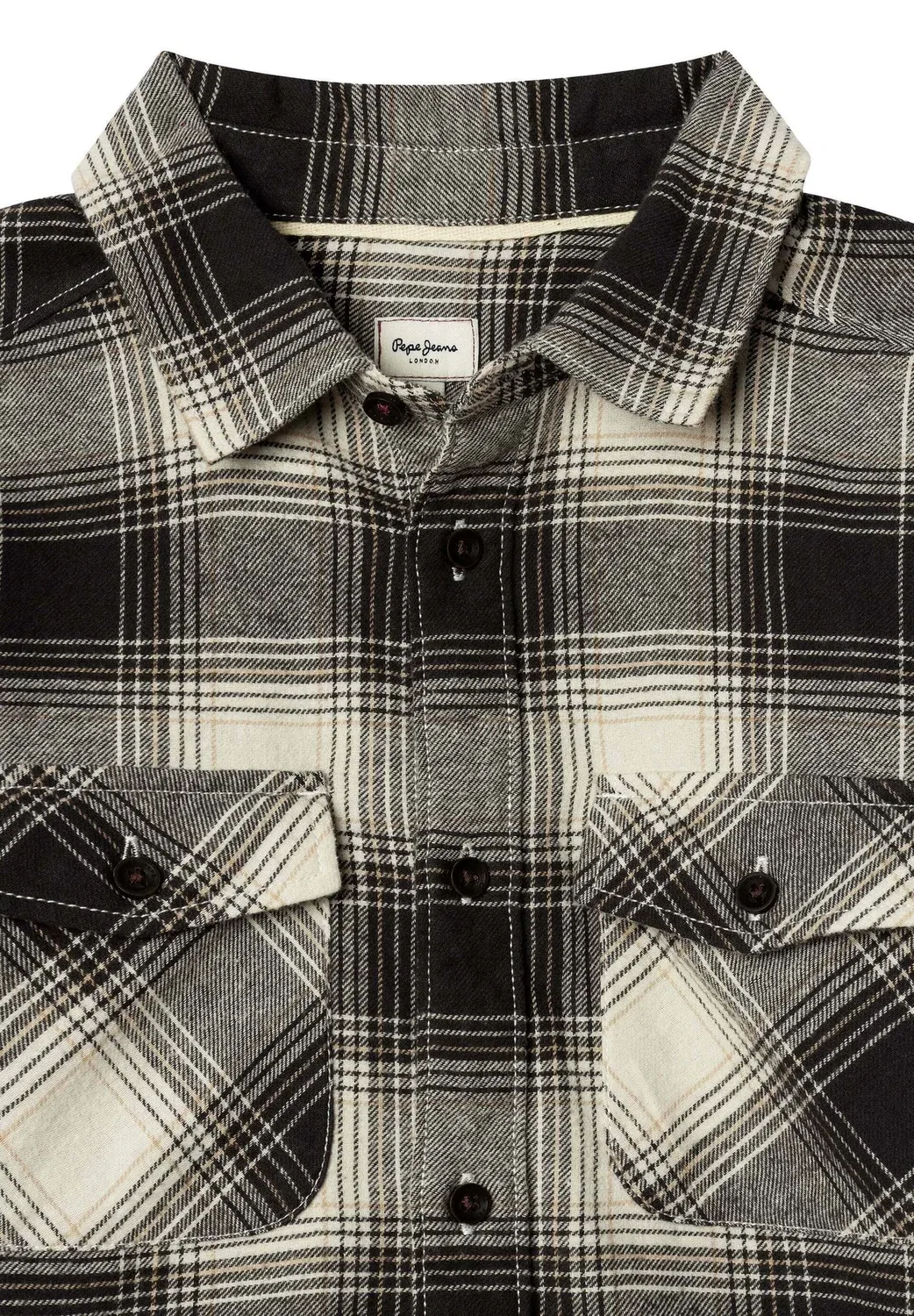 Рубашка Грэм - рубашка Pepe Jeans, Charcoal Grey — фото 3