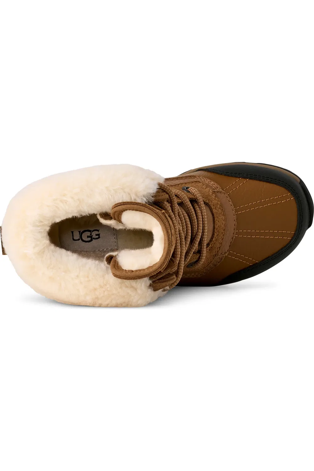 Детские зимние ботинки водонепроницаемые Adirondack XXV UGG, Chestnut — фото 4