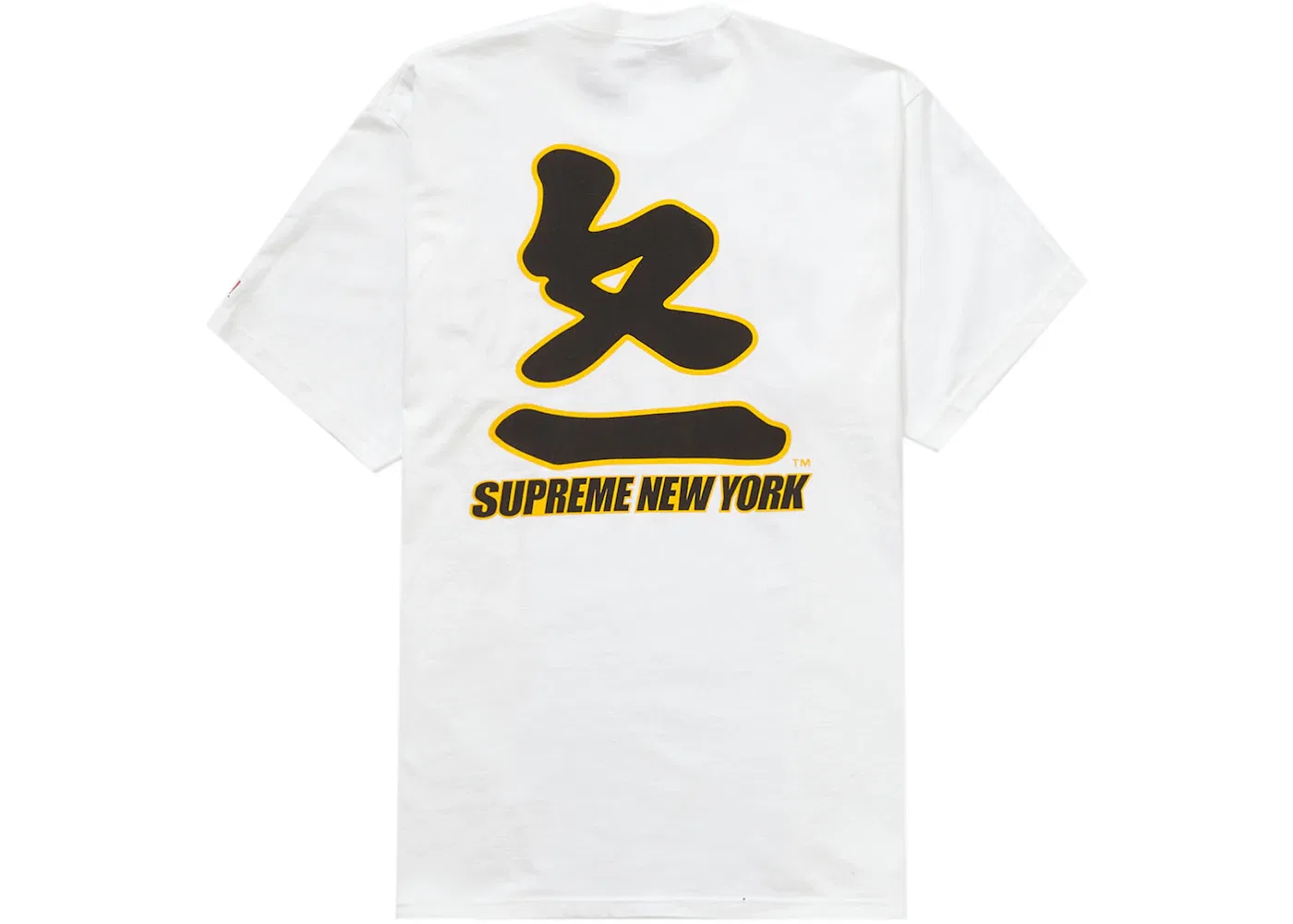 Мужская футболка с принтом Supreme MLB Pittsburgh Pirates Kanji Teams Tee, White — фото 2