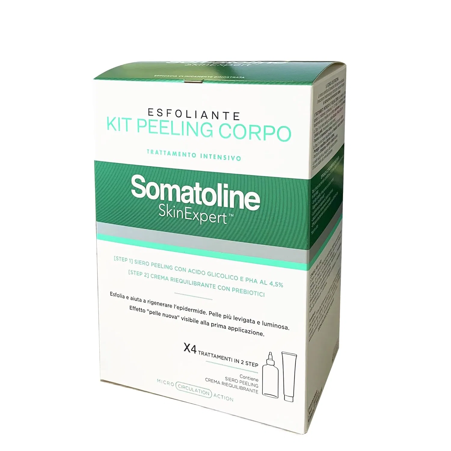 Эксфолиирующий набор для тела Somatoline, 400 г