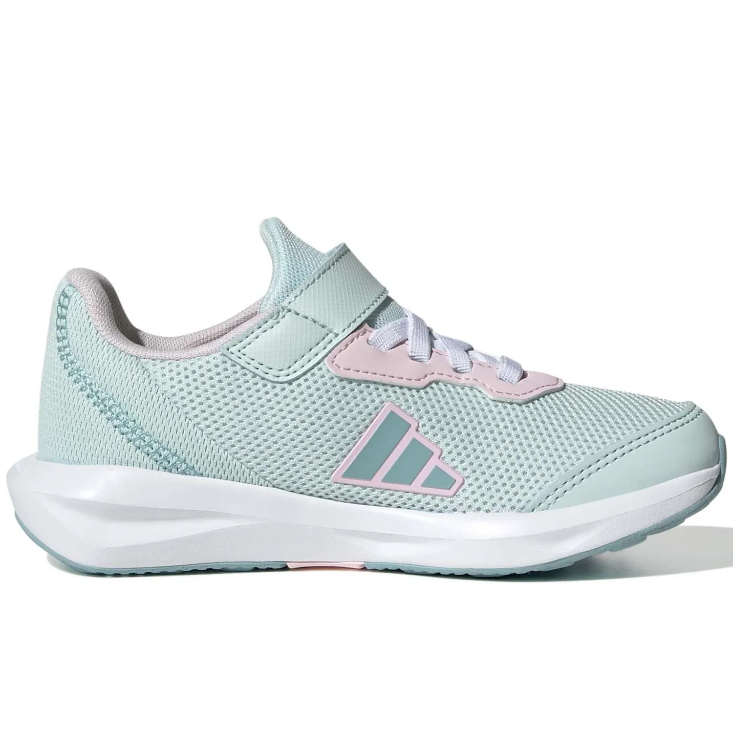 Детские кроссовки с верхом из сетки Faito El K Adidas, Rosa — фото 3