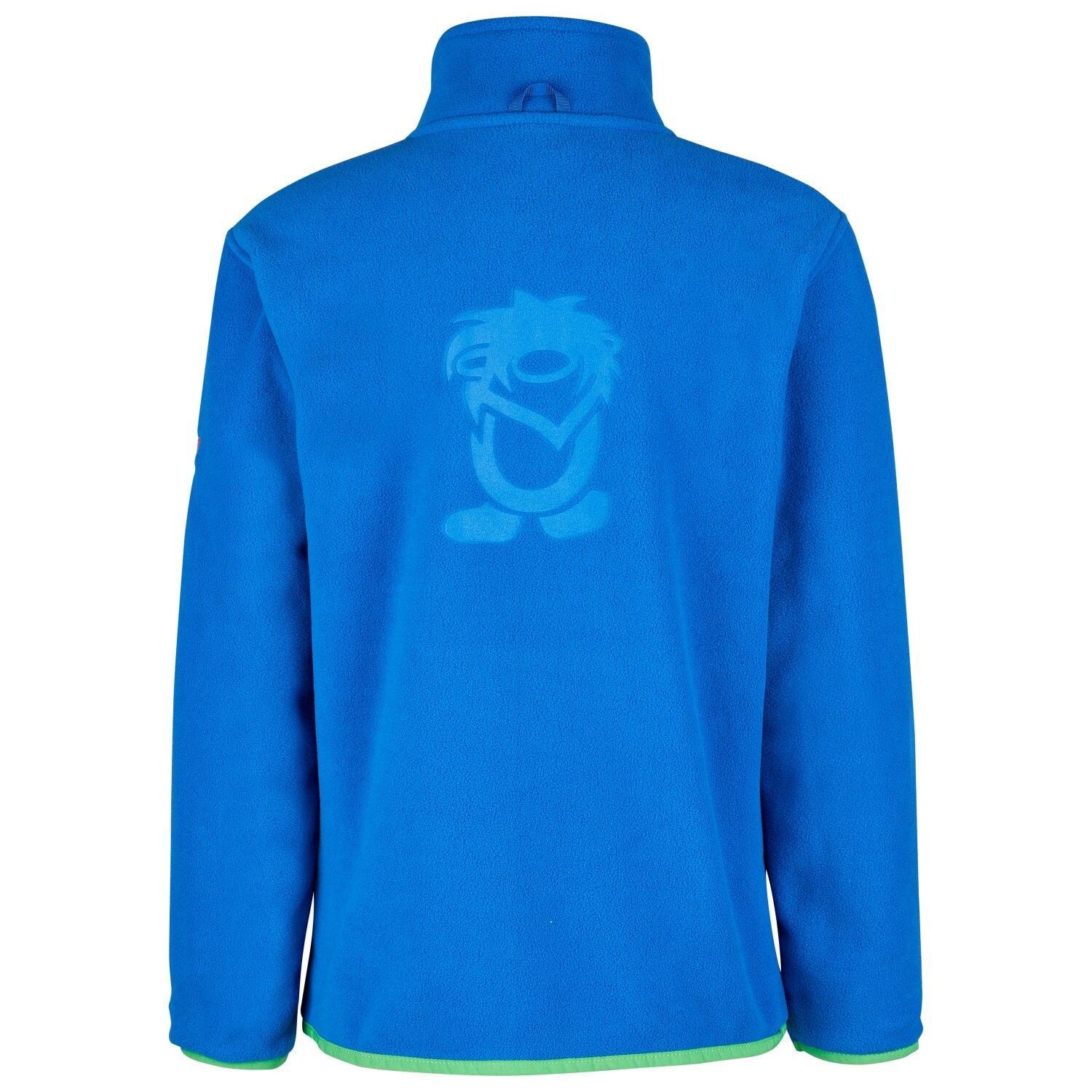 Флисовая жилетка Trollkids Kids Oppdal XT, цвет Medium Blue/Bright Green — фото 4