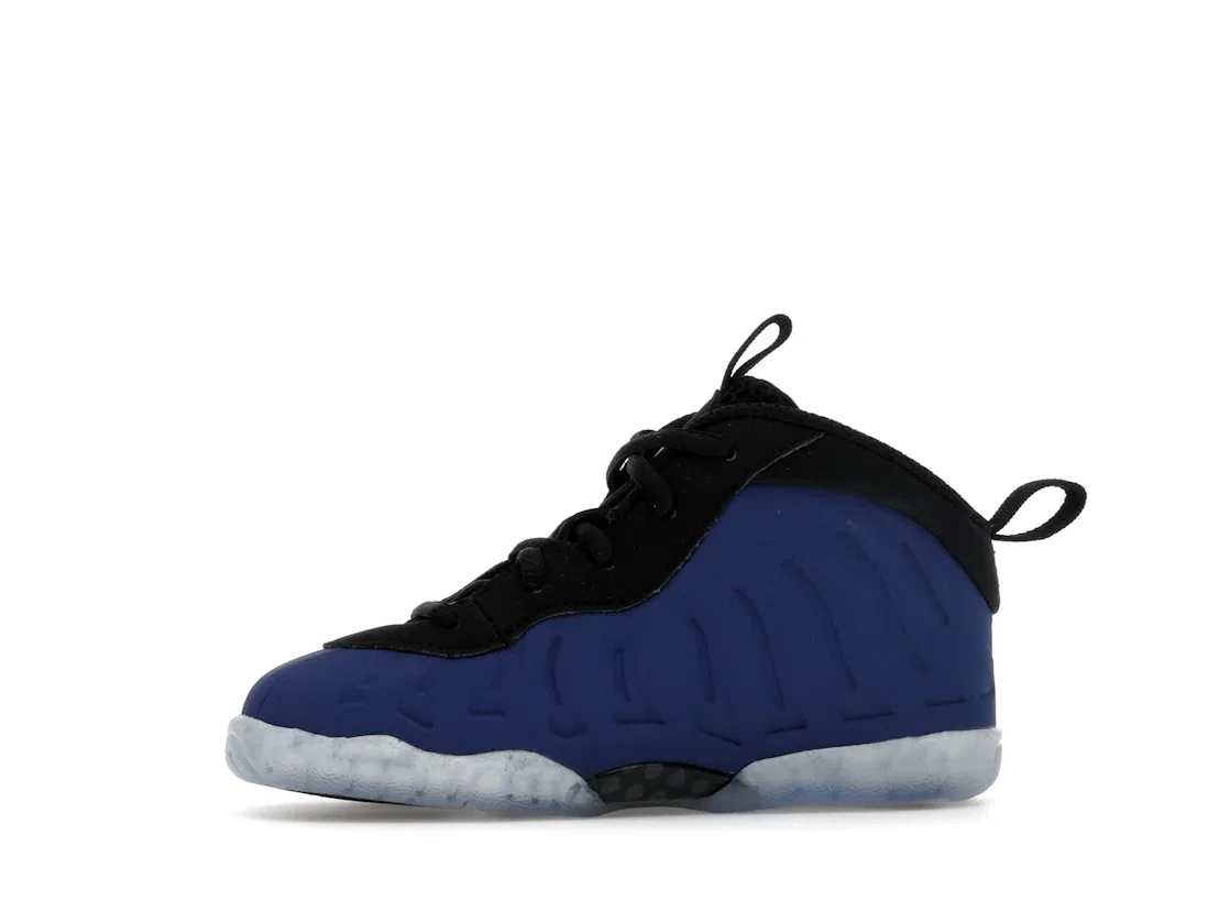 Детские кроссовки для мальчиков с литой подошвой Nike Little Posite One Nike, Deep Royal/Deep Royal/Black Ice — фото 3