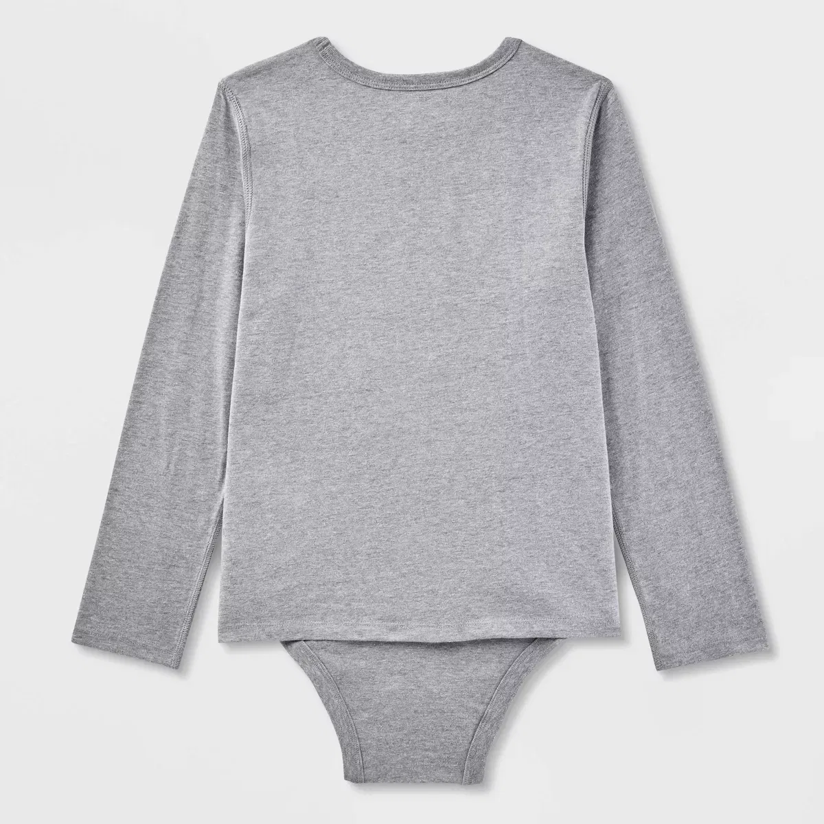 Детский боди-комбинезон с длинным рукавом для девочек Cat & Jack, Black Gray — фото 2