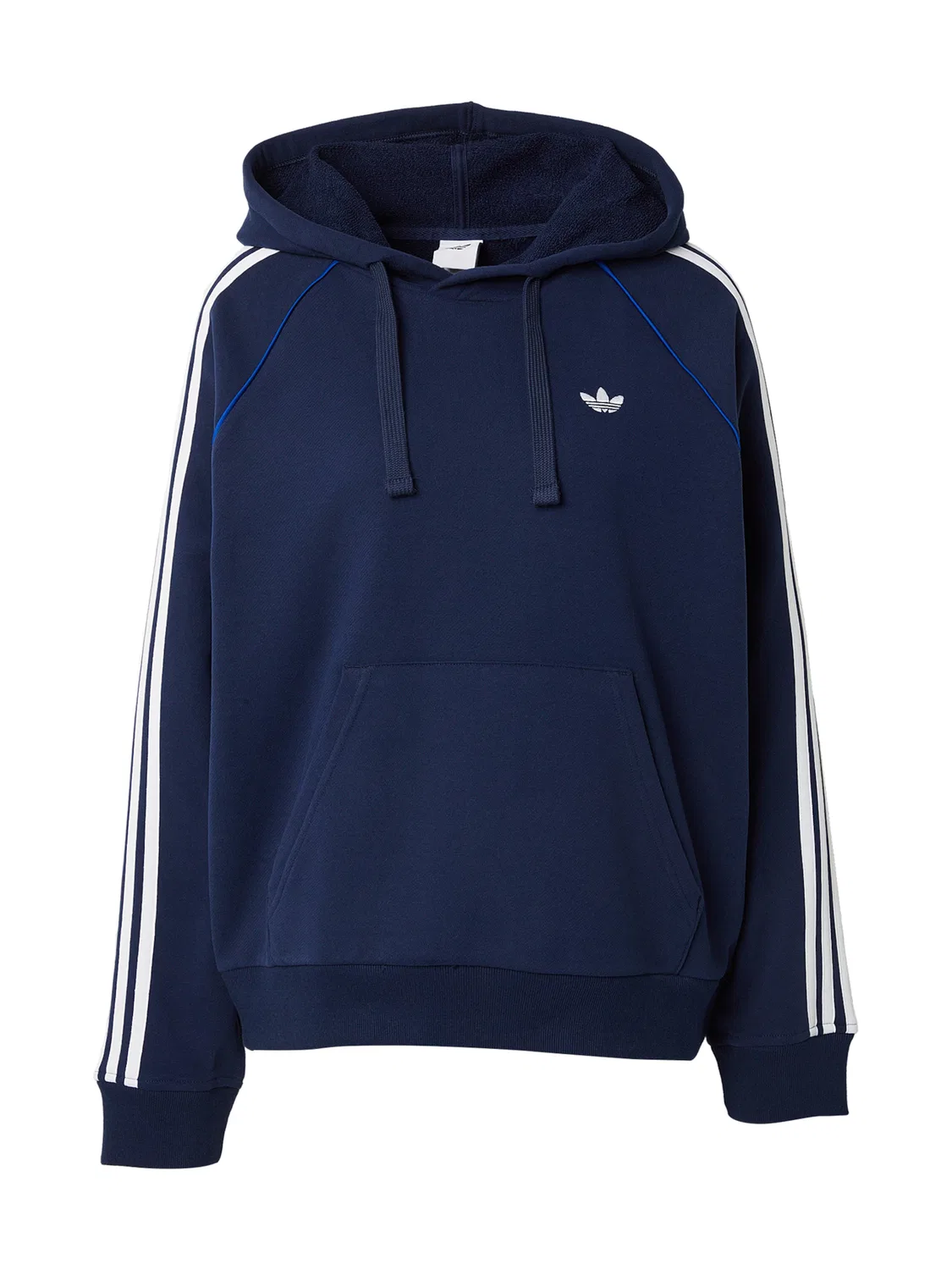 Толстовка Adidas Originals Trefoil темно-синего цвета