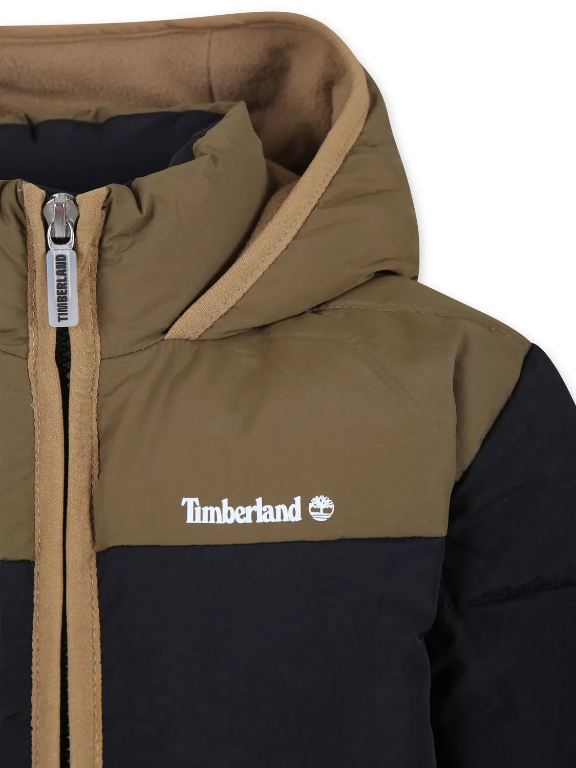 Стеганая куртка с капюшоном Timberland, черный — фото 3