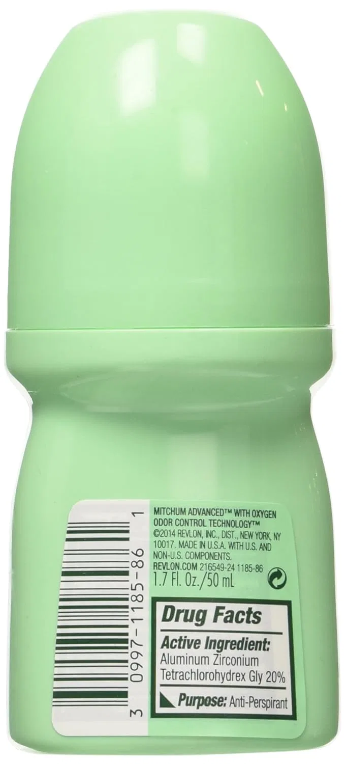 Роликовый антиперспирант и дезодорант Powder Fresh, Mitchum, набор 6 шт. по 50 мл — фото 2