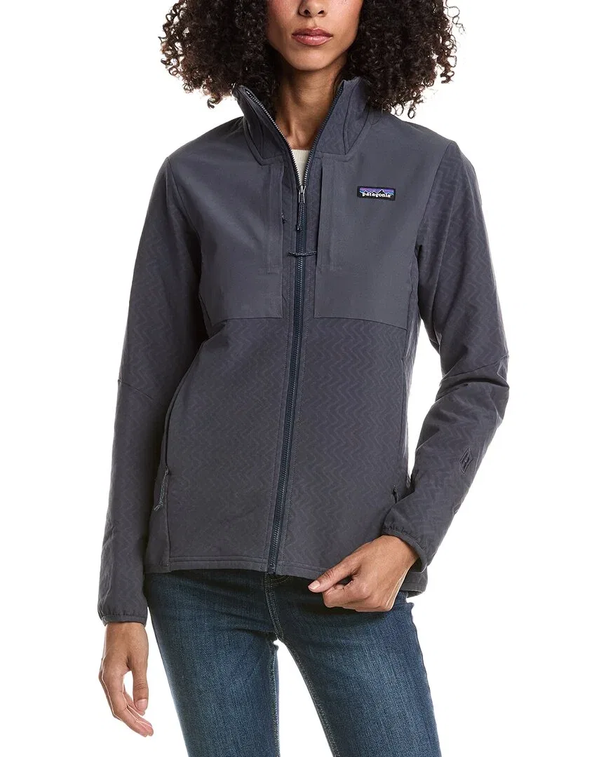 Женская куртка Patagonia R2 Crossstrata, синий