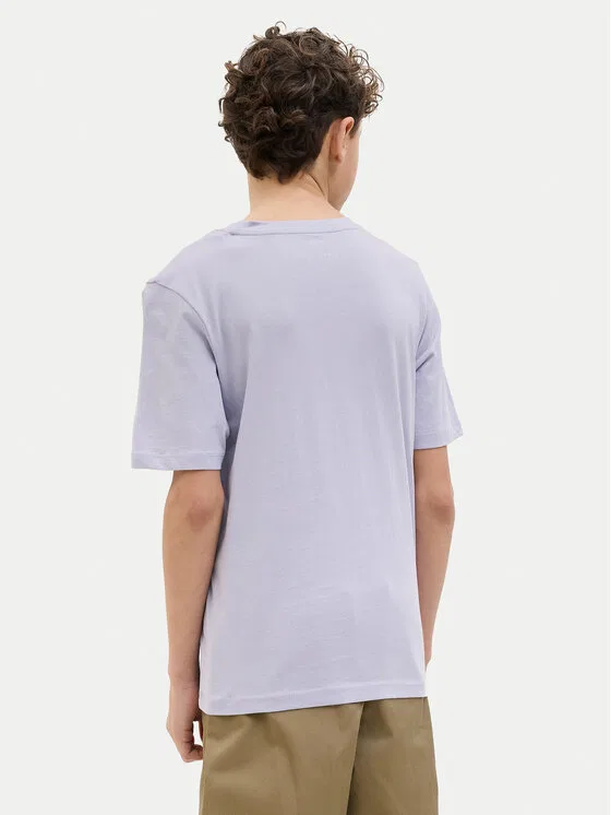 Футболка regular fit Elijah Jack & Jones Junior, фиолетовый — фото 3