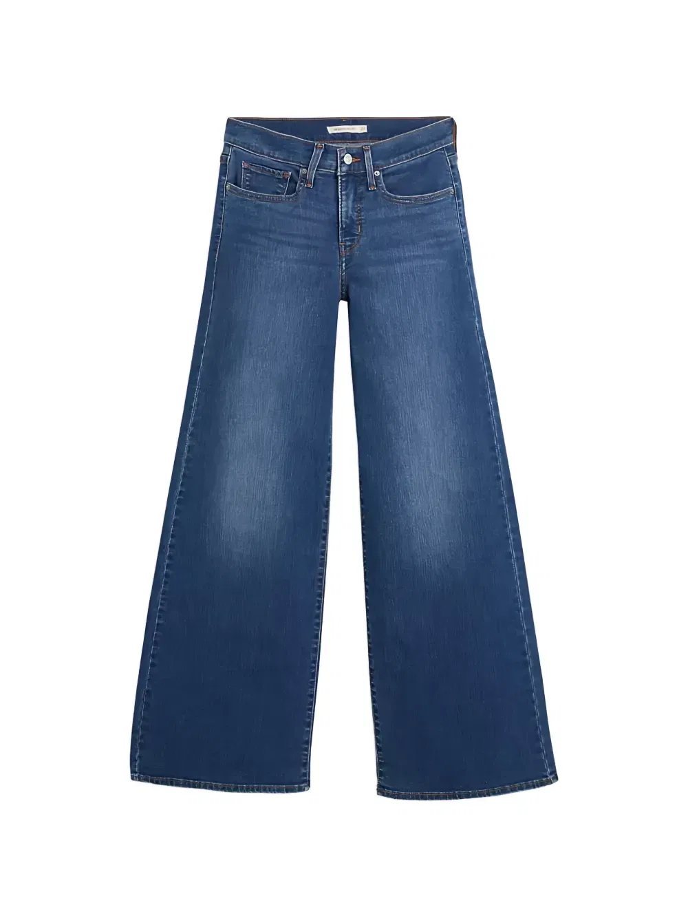 Джинсы 318 с широкими штанинами формирующие фигуру Levi'S, синий