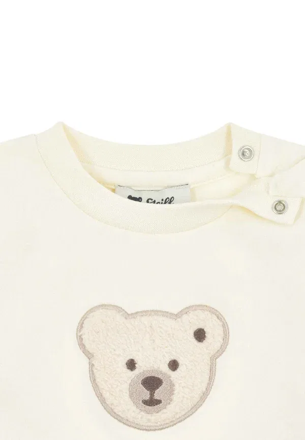 Футболка с длинным рукавом хлопок Long sleeved top Steiff, Eggnog, цвет eggnog — фото 4