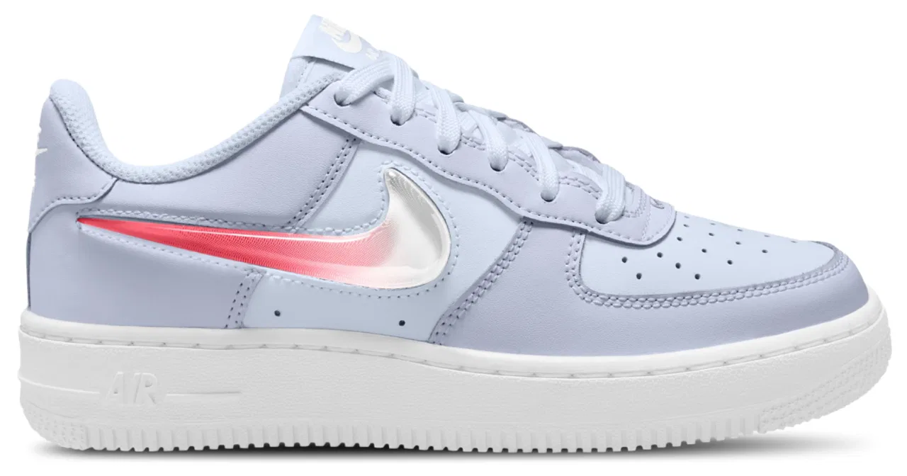 Детские кроссовки для девочек Nike Air Force 1, Pink/White/Grey