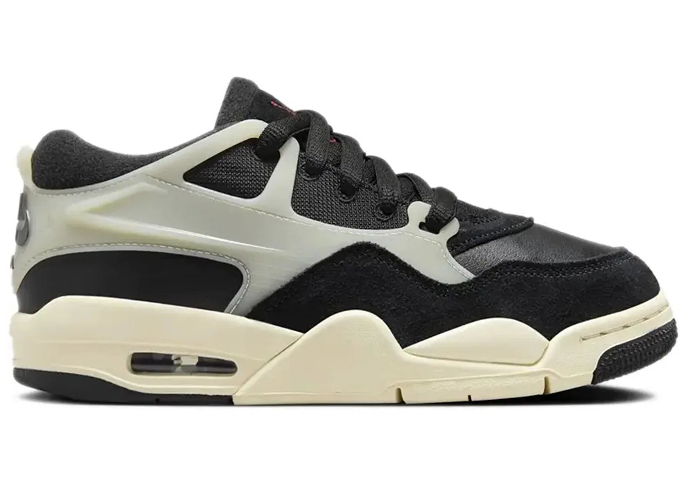 Детские кроссовки Lifestyle Jordan 4 RM Jordan, Black/Gym Red/Sail/Coconut Milk