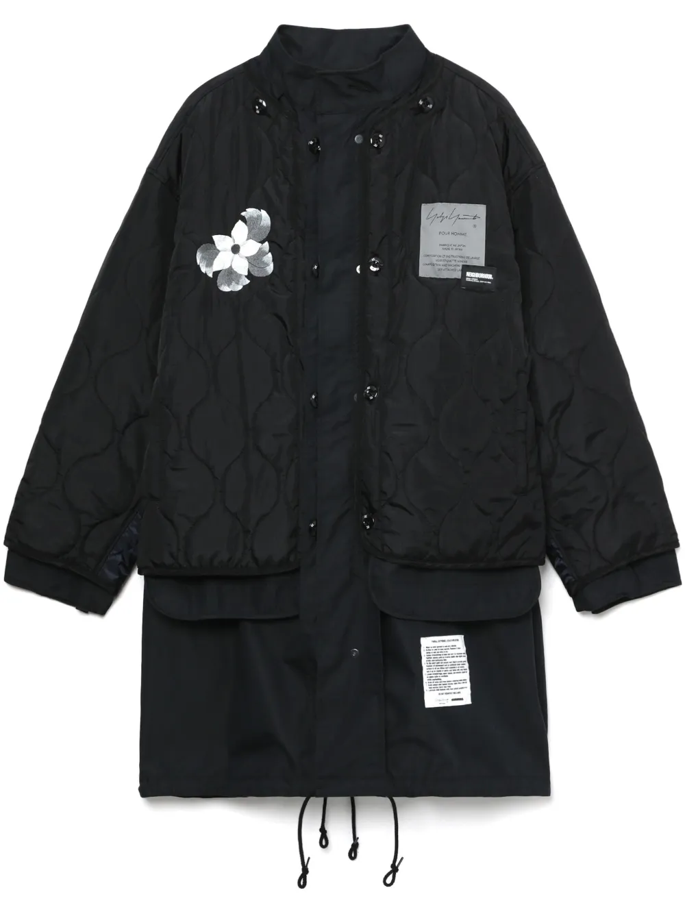 

Парка Field из коллаборации с Neighborhood Yohji Yamamoto, черный