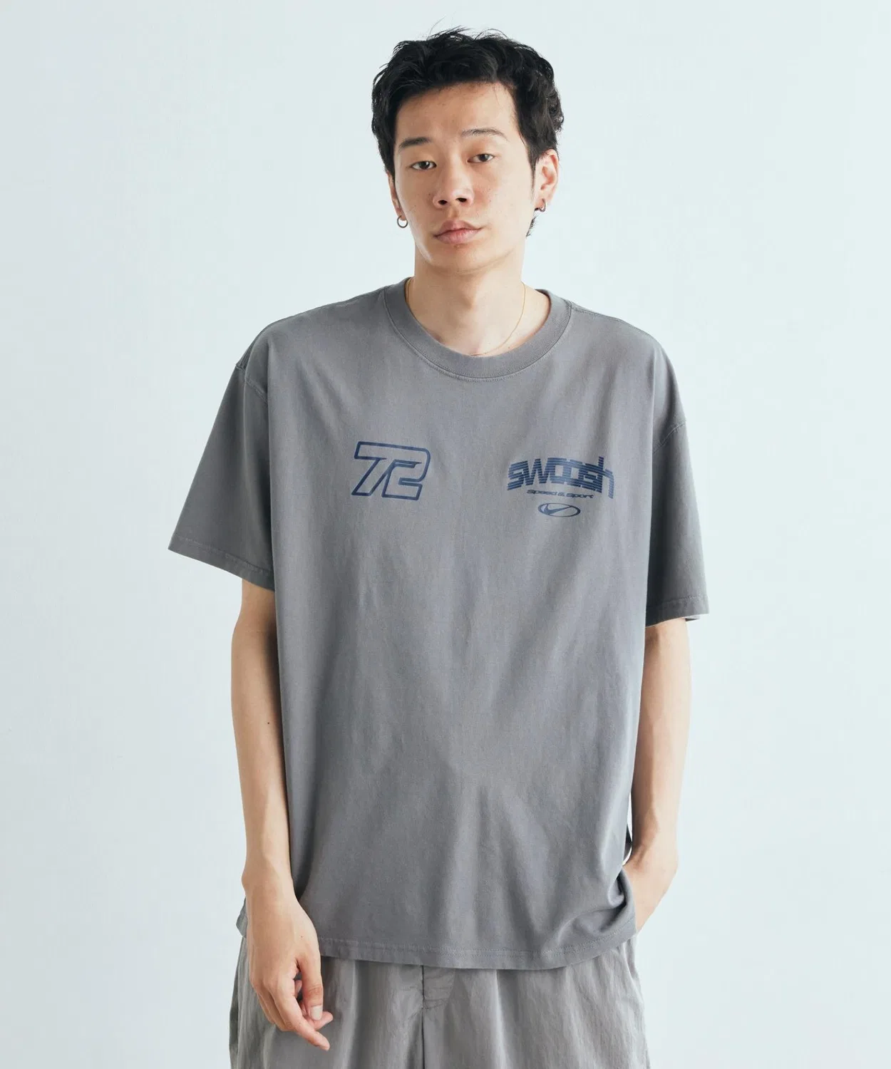 Мужская футболка с принтом Nike Sportswear IM3778-084 NIKE, Smoke Grey