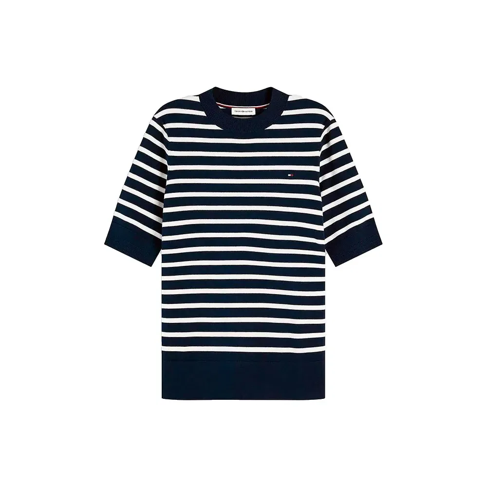Женский свитер из органического хлопка Tommy hilfiger, Blue — фото 3