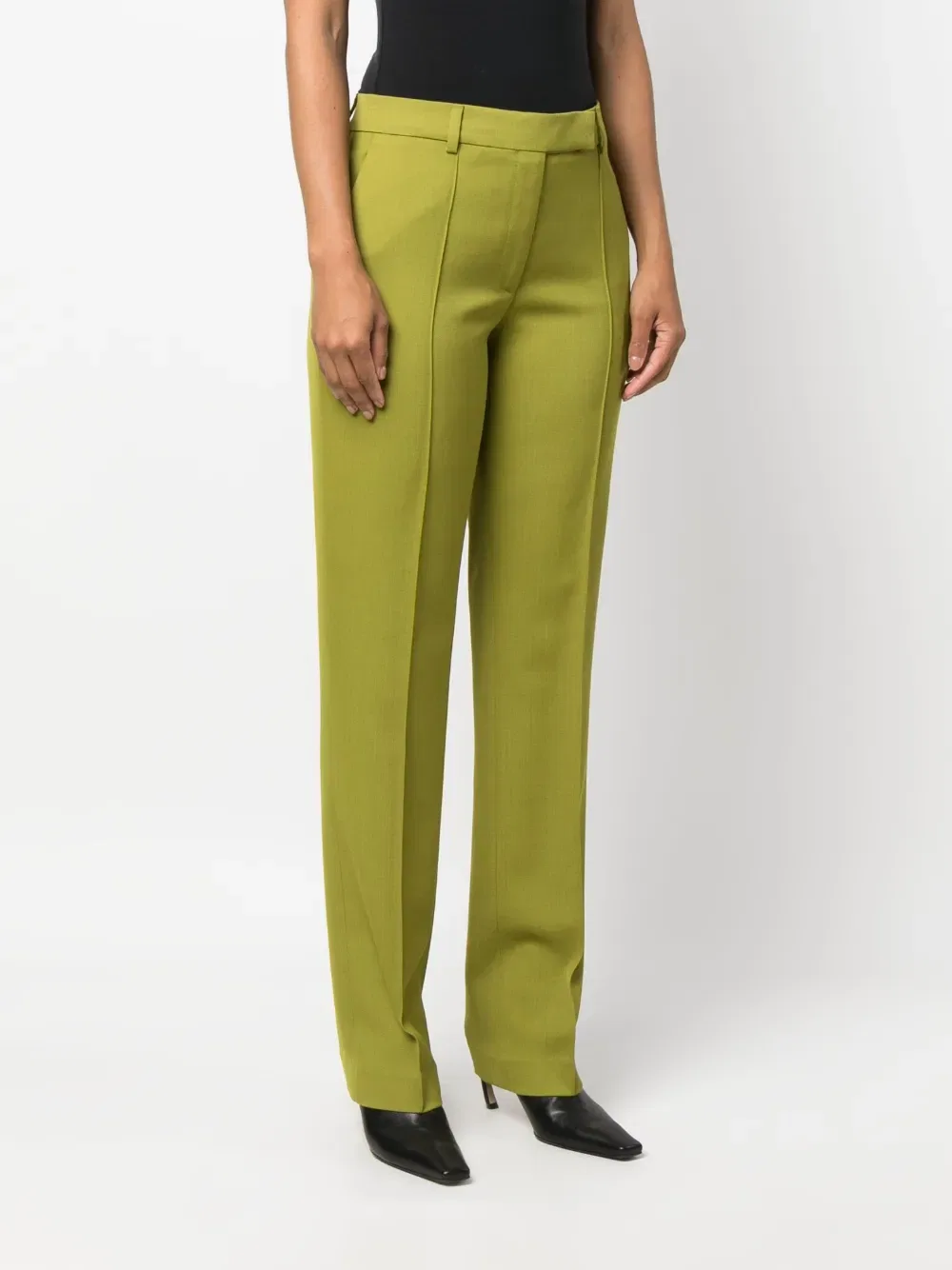 Брюки Acne Studios, зеленый — фото 3