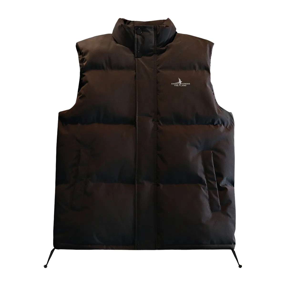 Детский жилет с начесом MINISO, Navy Blue (Whirlwind White Dove Chest Logo) — фото 3
