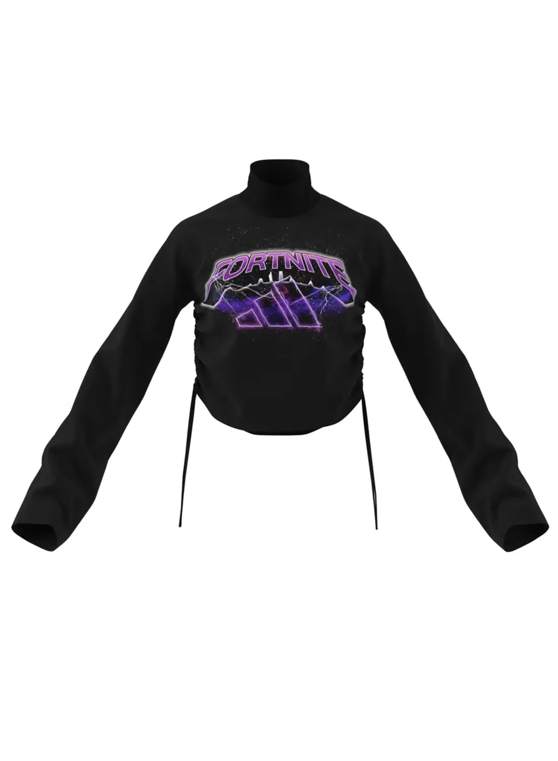 Футболка с длинным рукавом Fortnite Adidas, черный