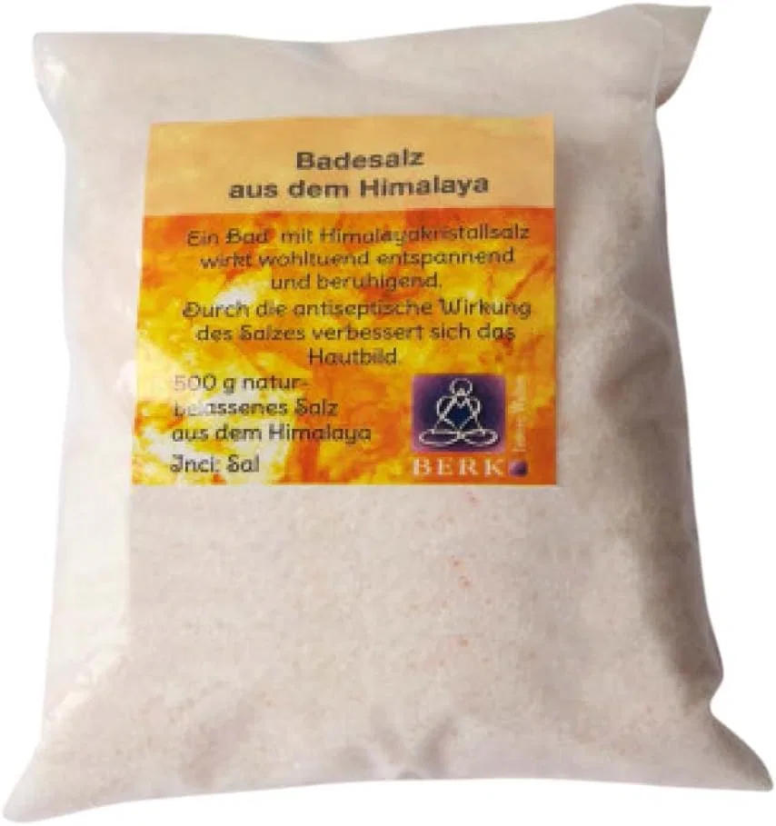 Соль для ванны Гималайская косметическая, Berk, 500 г