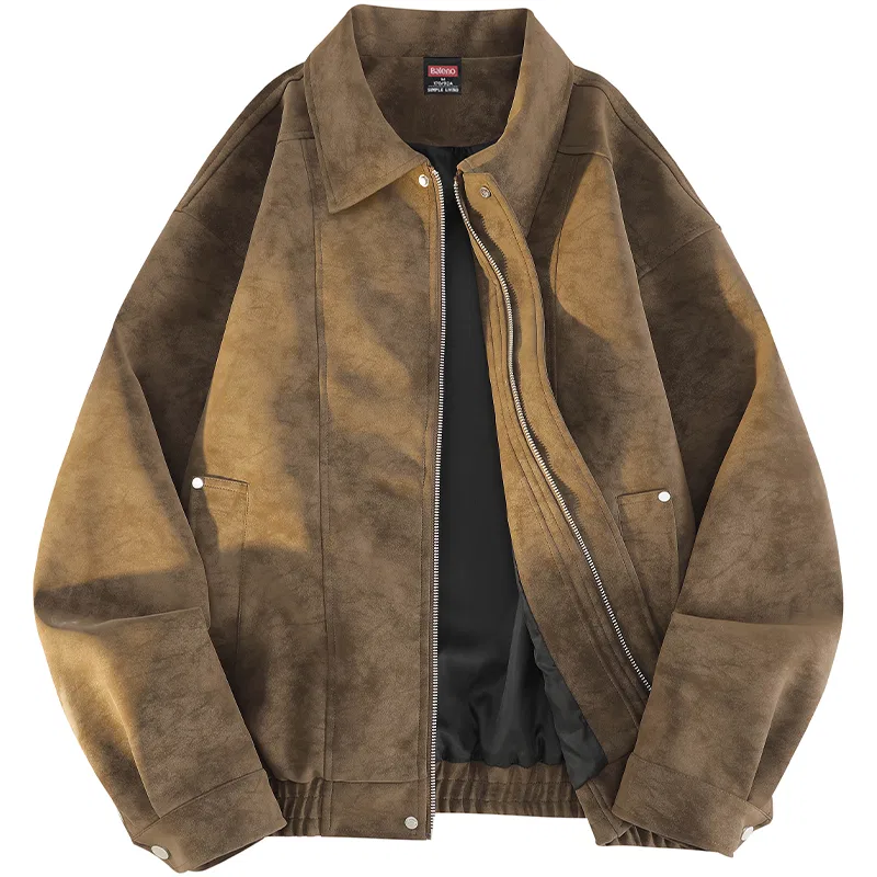 Детское пальто из кожи BALENO, Brown