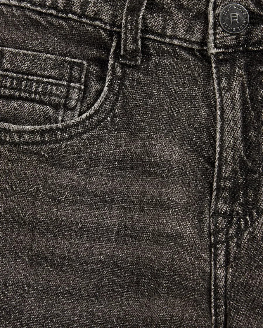 Джинсы WE Fashion Regular Jeans темно-серого цвета — фото 3
