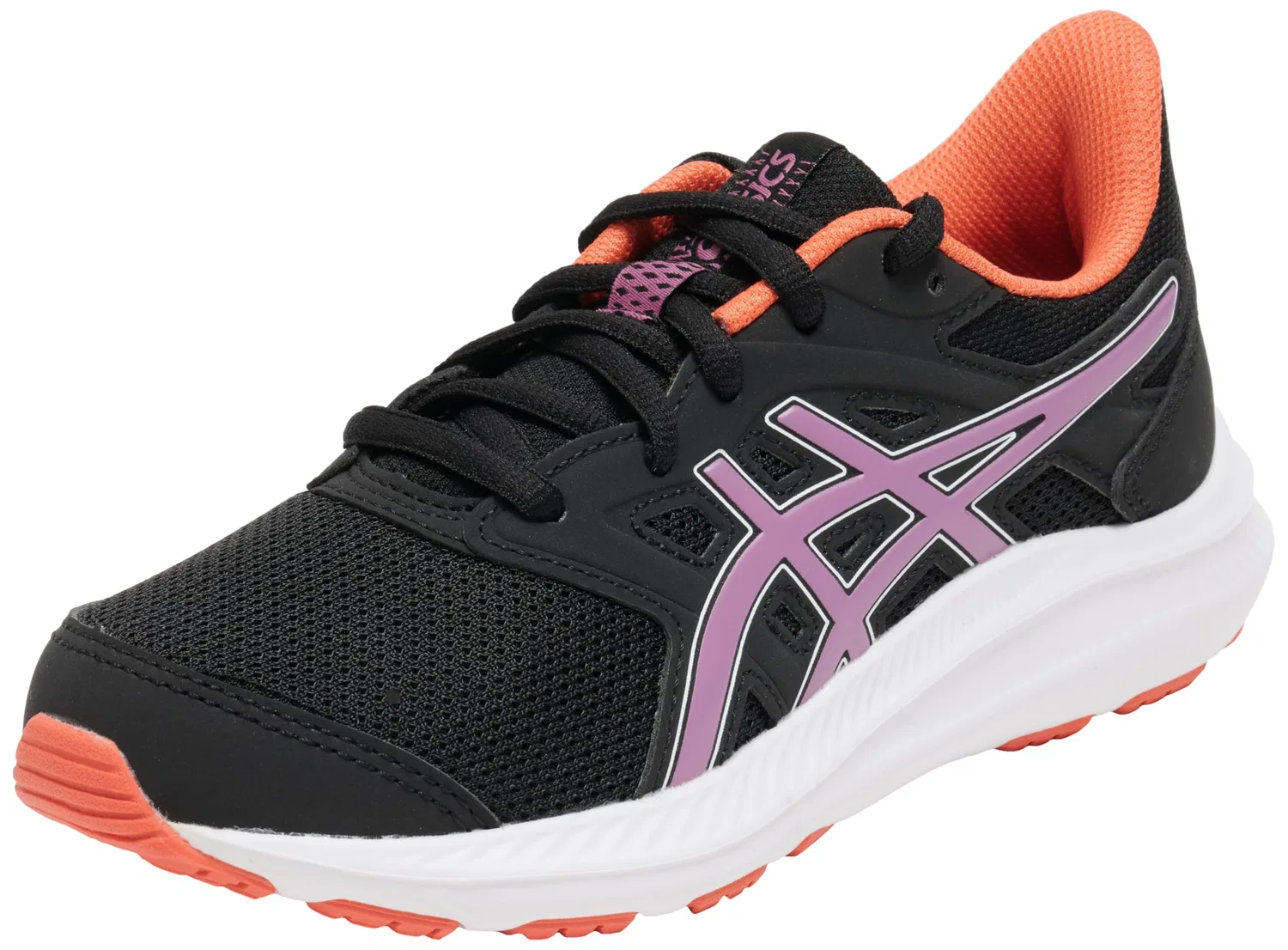 Детские кроссовки для мальчиков с шнуровкой Jolt 4 Gs ASICS, Black Ube