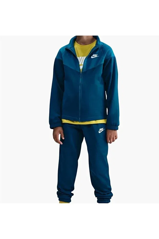 Детский спортивный костюм для мальчиков с принтом Nike, Green — фото 4