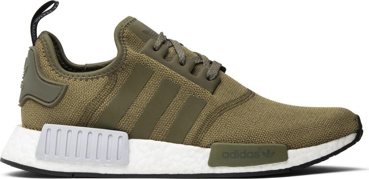 

Кроссовки Adidas NMD_R1 'Olive', зеленый