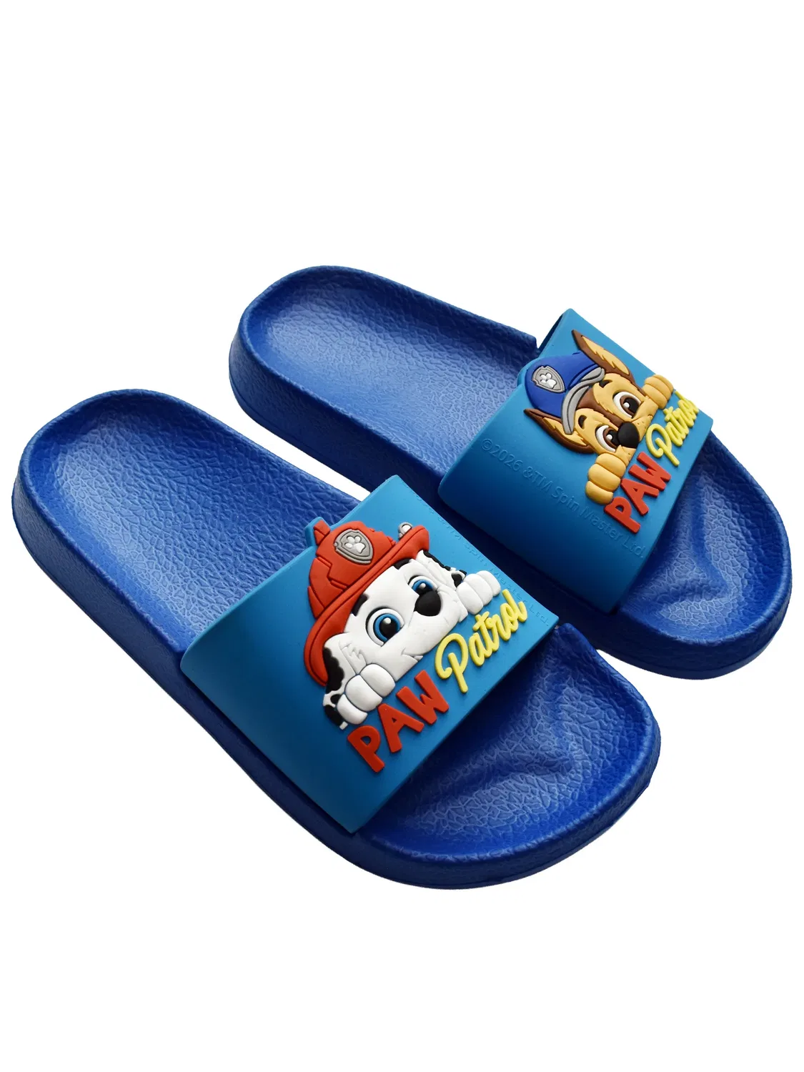 Шлепанцы для купания с принтом Chase & Marshall Paw Patrol, синий — фото 3