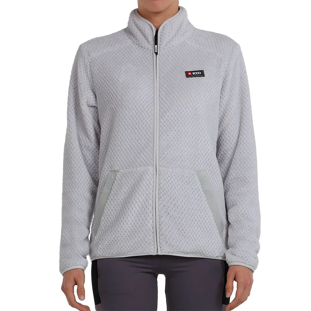 

Флис +8000 Davia full zip, серый
