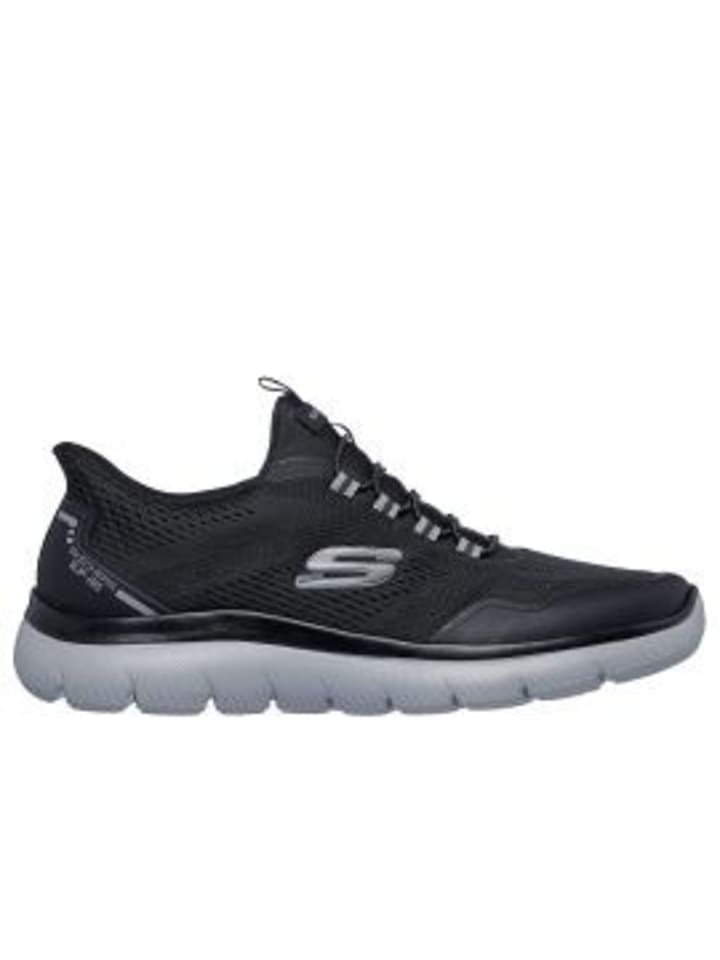 

Skechers черные спортивные кроссовки