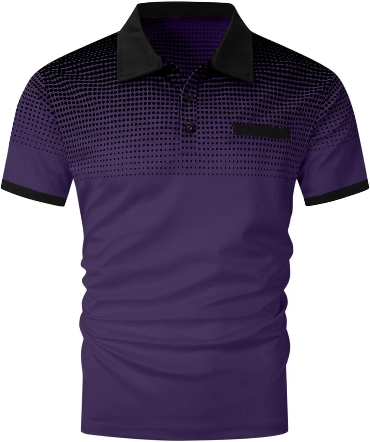 Мужская футболка с коротким рукавом Color Block Slim Fit — фото 4