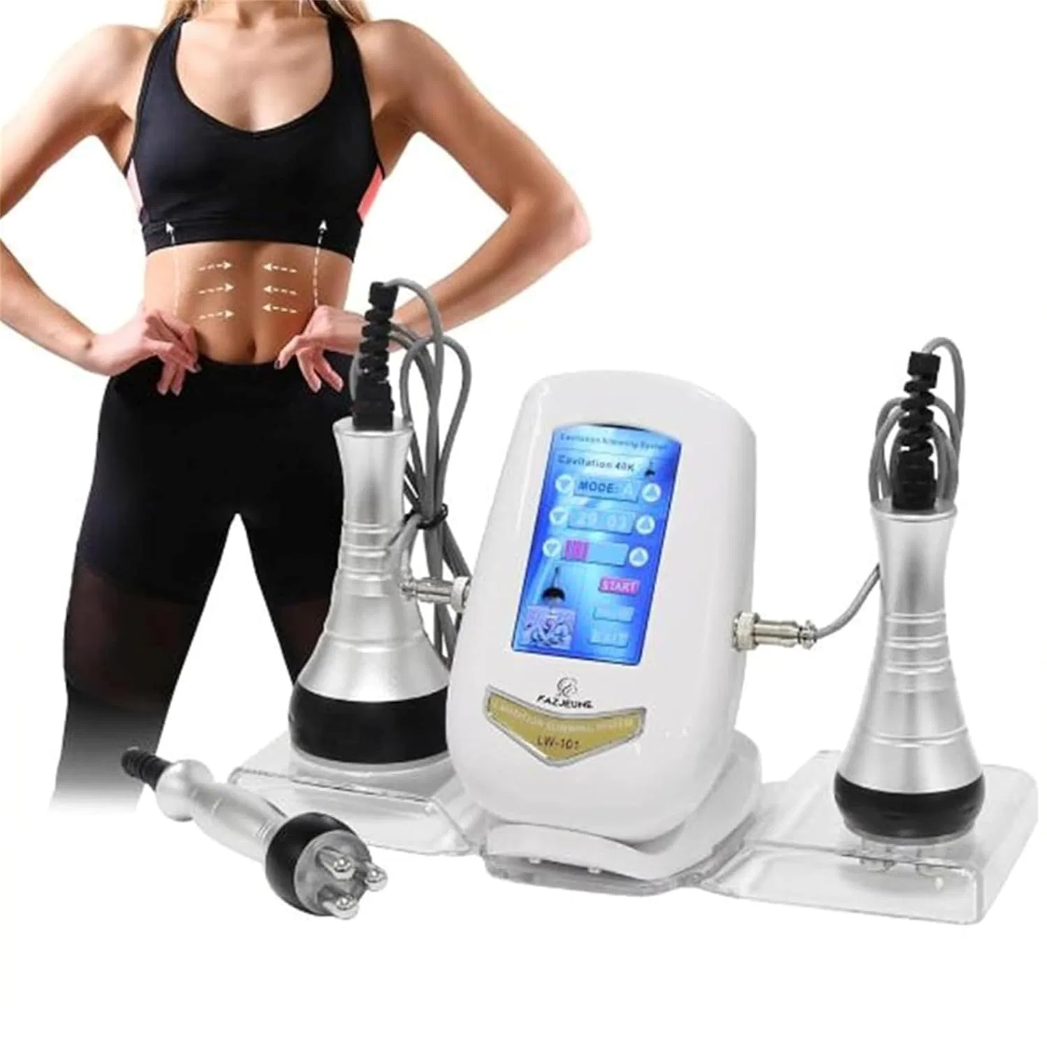 3-в-1 40K Beauty Machine Anti-Wrinkle, Weight Loss, Skin Care, FlowFx, 50W, 13x13x19 см