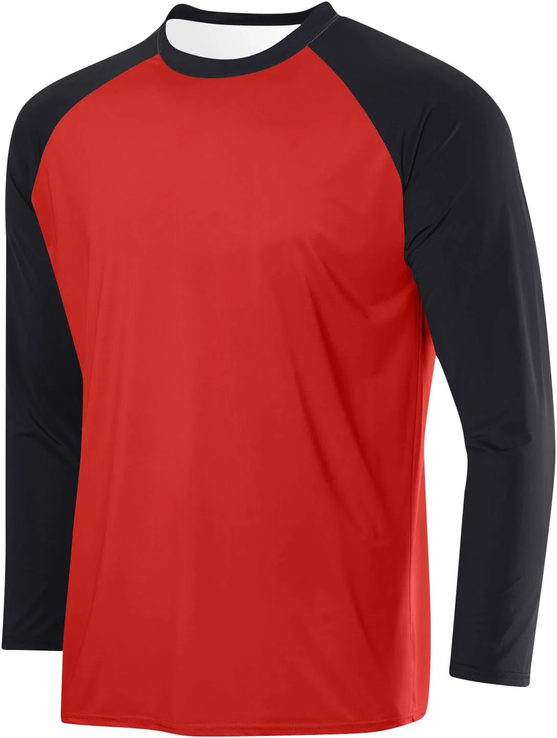Мужская бейсбольная футболка с длинным рукавом Vintage Athletic, Watermelon Red