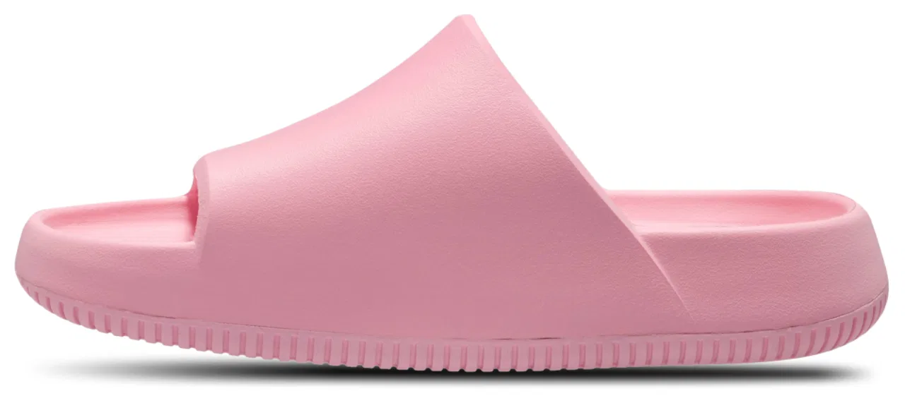 Сандалии для девочек Calm Slides 2.0 Nike, цвет Medium Soft Pink/Medium Soft Pink — фото 2