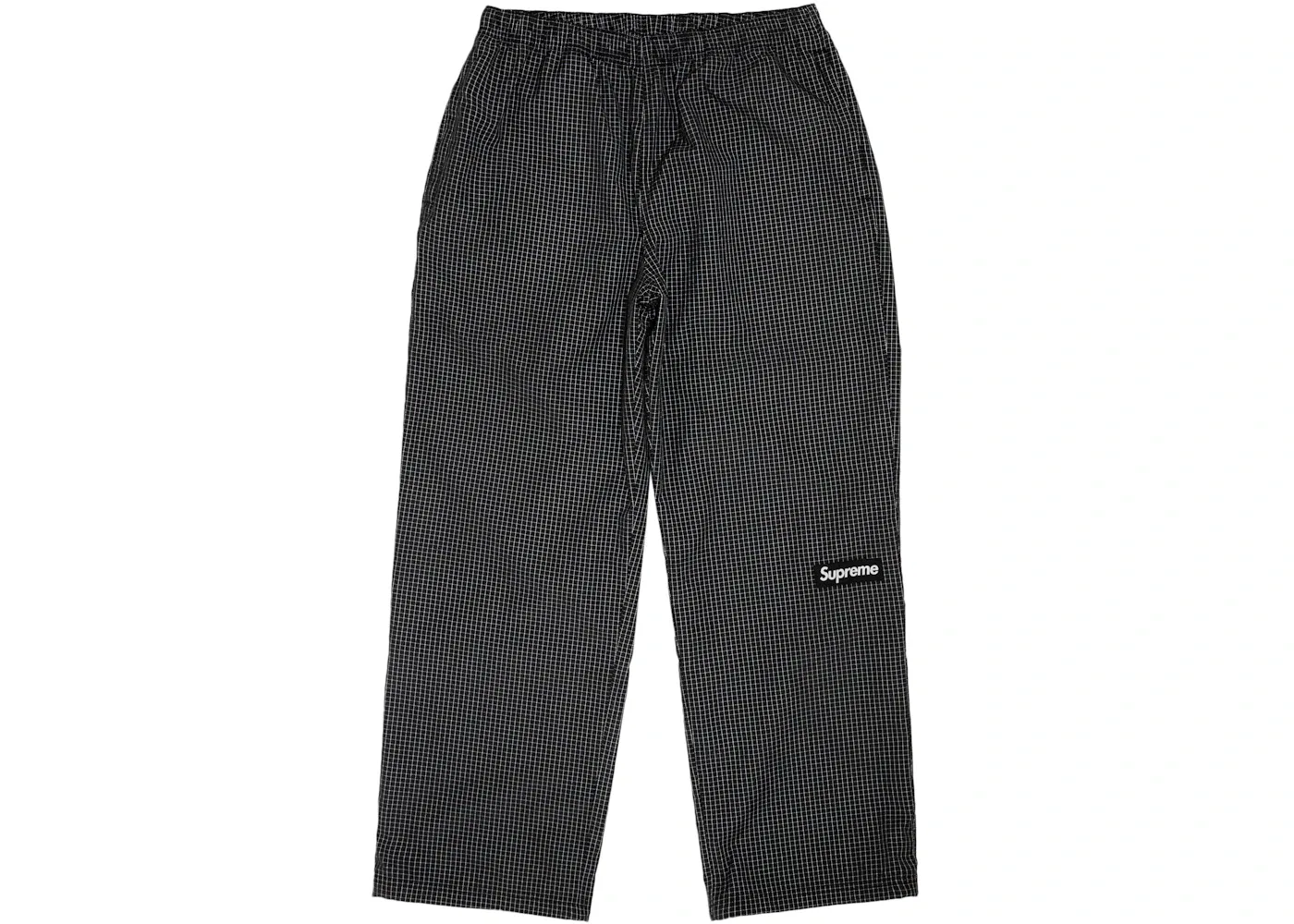 Мужские брюки с принтом Reflective Ripstop Track Pant Supreme, Black