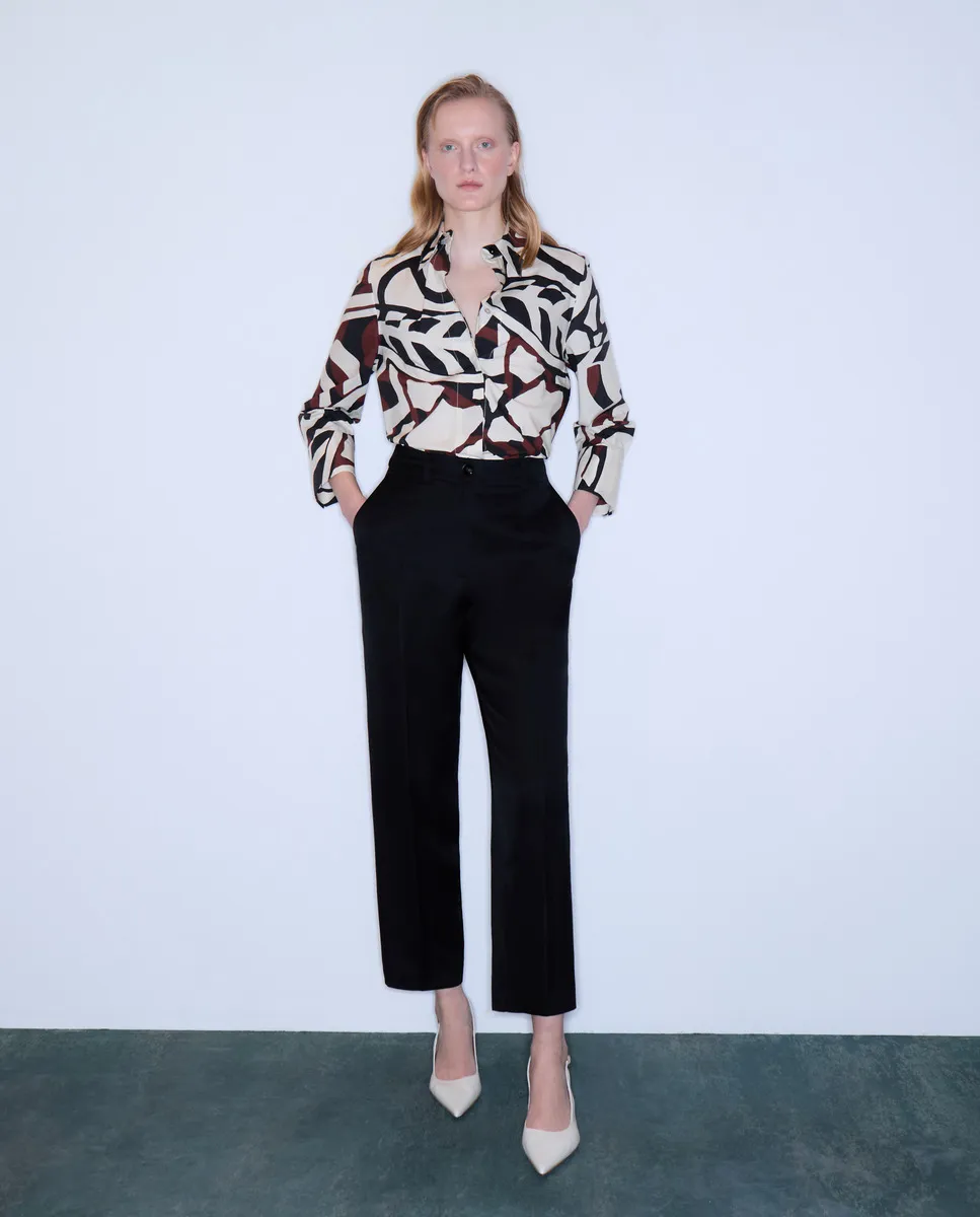 

Женские полуоблегающие брюки Woman Limited El Corte Inglés, черный