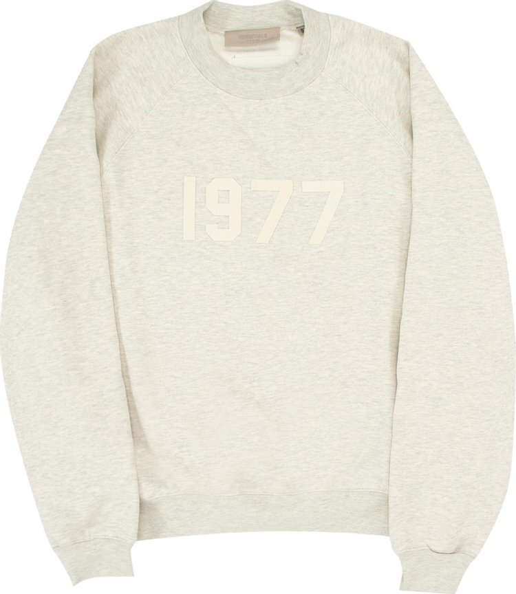 

Толстовка Fear of God Essentials Essentials Crewneck 'Light Oatmeal', серый