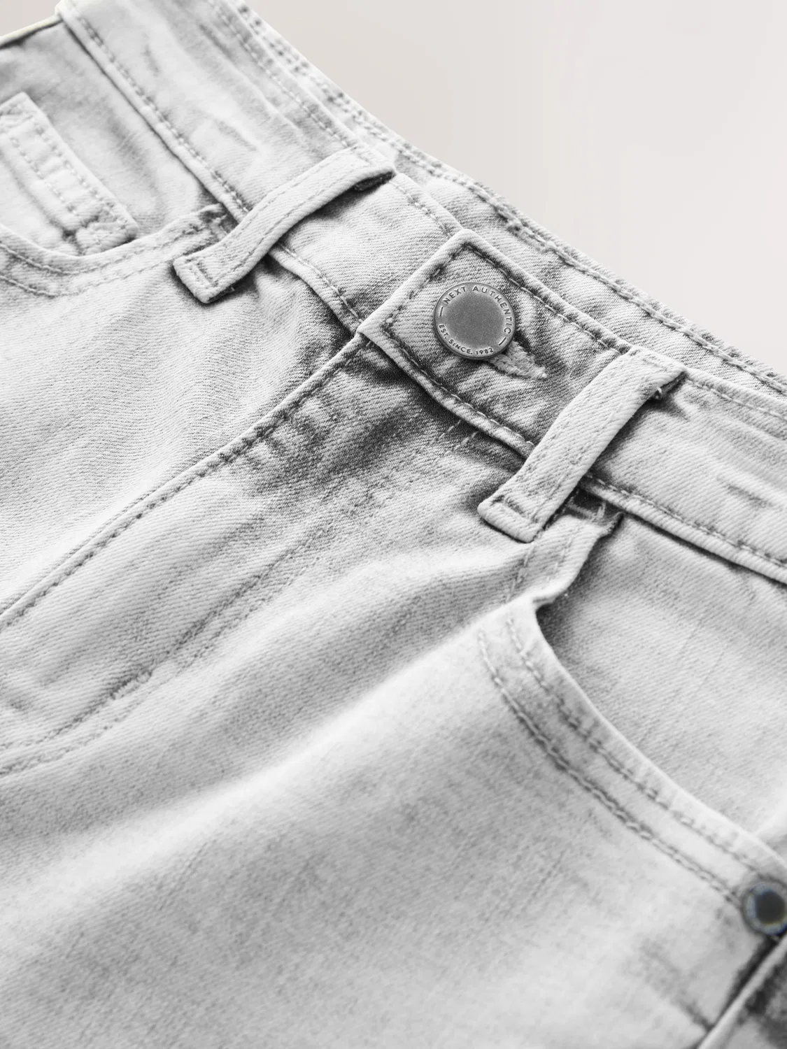 Джинсы Regular Fit Stretch Next, Light Grey — фото 3