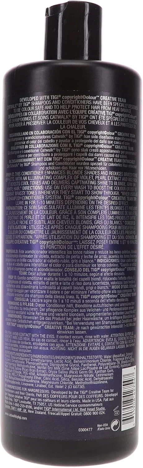 Кондиционер для волос TIGI Catwalk Fashionista Violet Conditioner, 750 мл, 2 шт — фото 3