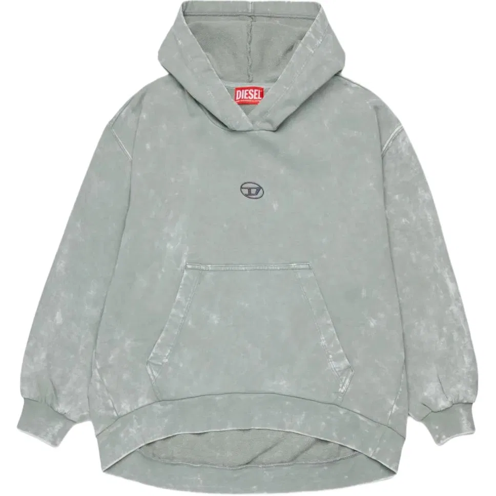Детский свитшот с капюшоном на весну и осень DIESEL, Gray