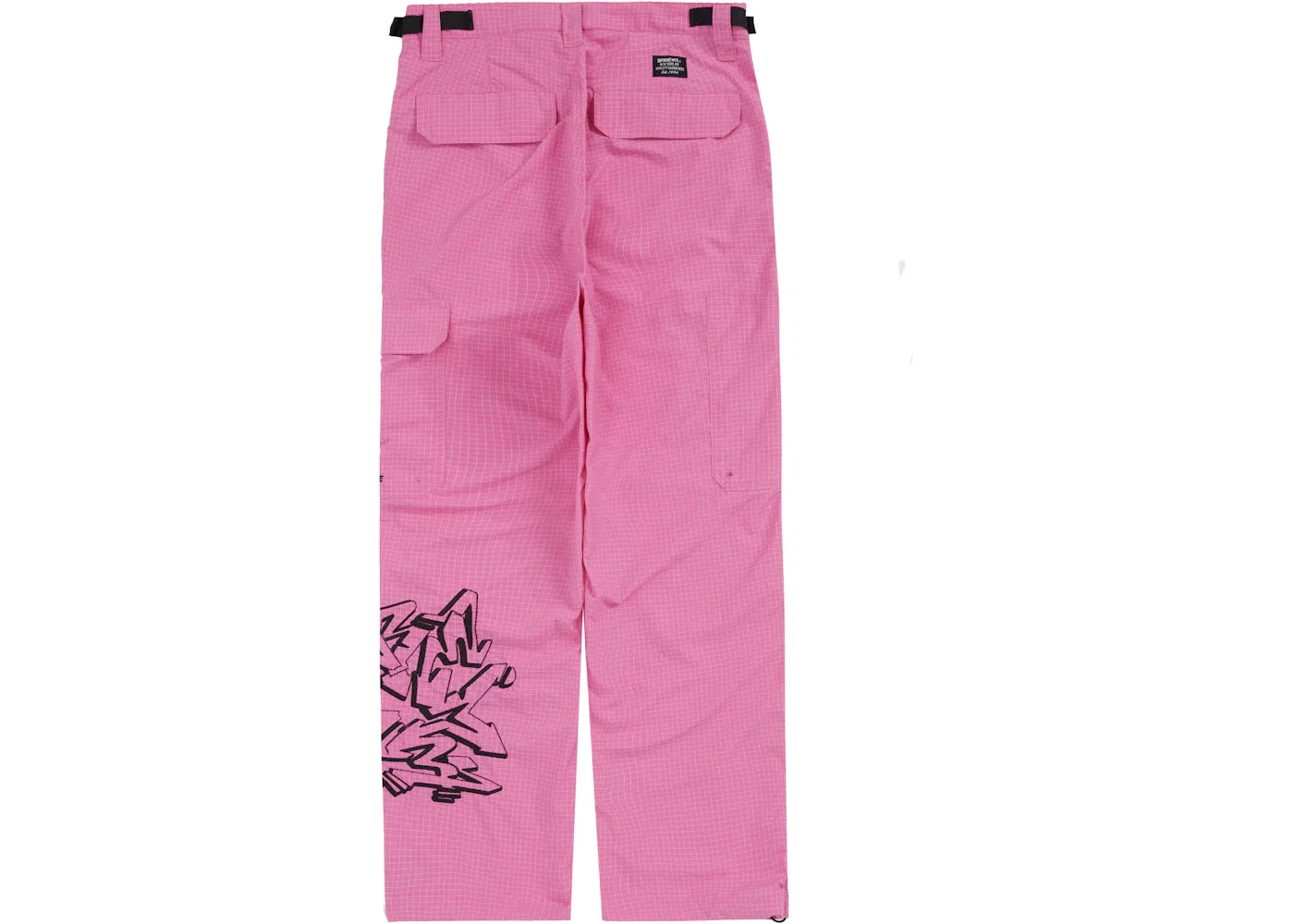 Мужские брюки из рипстоп-нейлона Supreme Support Unit Nylon Ripstop Pant, Pink — фото 2