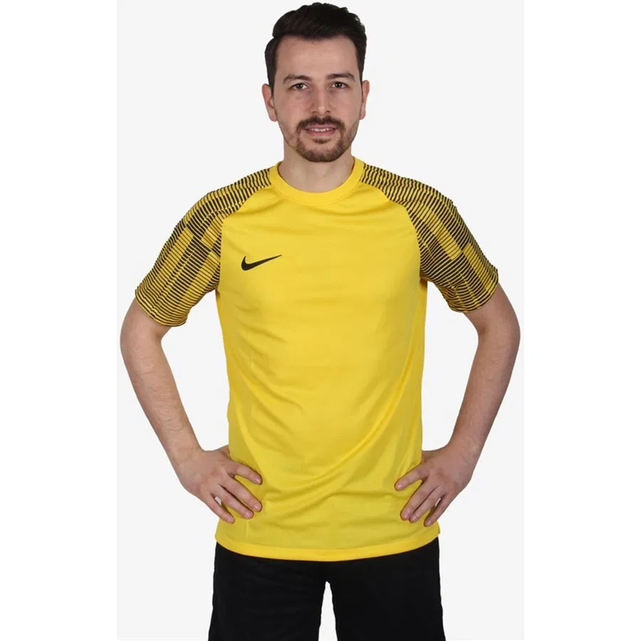 Футболка спортивная с принтом Dri-Fit Academy Nike, Желтый — фото 3